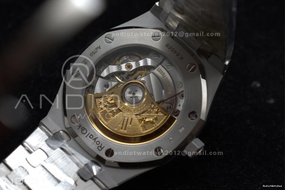 37mm Grey SS on Textured 15454 SS APSF Frosted Oak Edition Super 1:1 Bracelet SA3120 Dial Royal Best Clone Lightweight 1031 0429